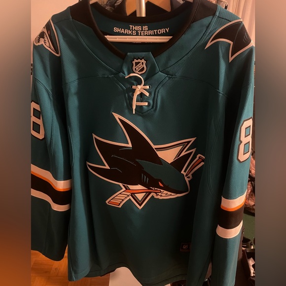 Brent Burns SJ Home Jersey-Fanatics (L) MINT conditon - Picture 6 of 8